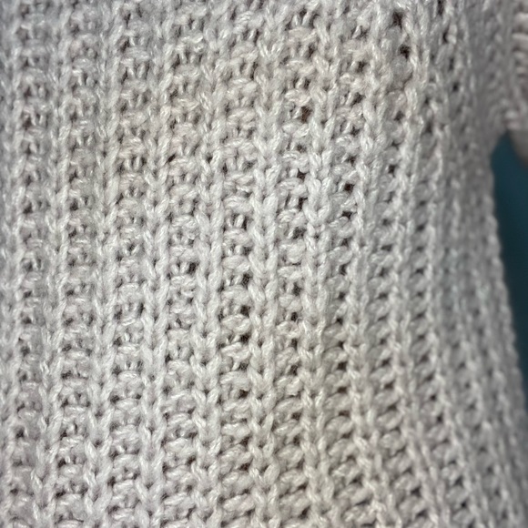 Womens En Thread Dusty lilac/rose chunky knit size small sweater. - Picture 6 of 6